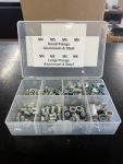 160 pce Metric Aluminum/Steel Rivnut Kit