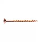 10-10x100mm Chipboard Screw Zinc Yellow Csk/Phil