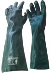 Green PVC Chemical Gauntlet Glove – 45cm