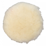 Josco 125mm Lambs Wool Bonnet Polishing Pad Hook & Loop