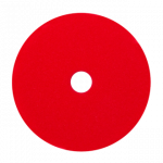 Josco 125mm Polishing Foam Hook & Loop Red