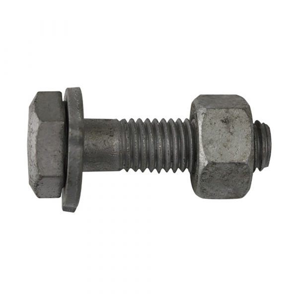 Lexar Industrial 10-Pack 5/8" Galvanized Ogee Washers – 2-3/4" OD, Structural Lag Screw Bolt Washers