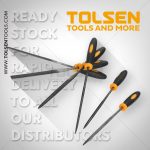 TOLSEN 6PCS NEEDLE FILES SET