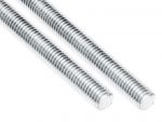 Metric Coarse Zinc Mild Steel G4.6 Allthread (1 Meter Lengths)