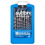 SUTTON 1/16 - 1/2 IMPERIAL HSS-BRIGHT JOBBER DRILL BIT SET - SILVER BULLET - 29 PIECE