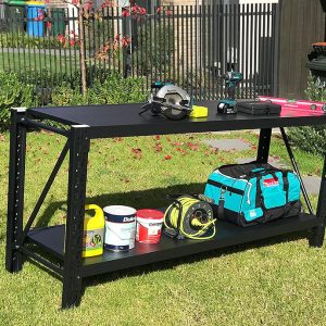 Medium Duty Workbench 2000 (L) x 900 (H) x 600 (W) mm – Black