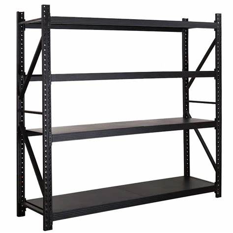 Medium Duty Shelving 1500 (L) x 2000 (H) x 600 (W) mm – Black