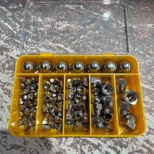 130Pce Metric Dome Nut Kit M4-M12 Stainless G304