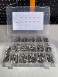 220pce Metric Socket Cap Hex Head Bolt Kit M5 – M10 Stainless G304