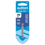 SUTTON No.30 x 54mm HSS Double-Ended Panel Drill Bit - 2 Piece