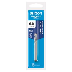 SUTTON 6.0 x 66mm HSS-Cobalt Spot Weld Drill Bit