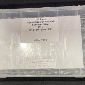 220pce Imperial UNC Socket Head Kit G304