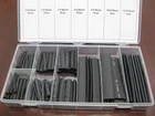 127 Piece Black Heatshrink Assortment Eureka Grab Kit